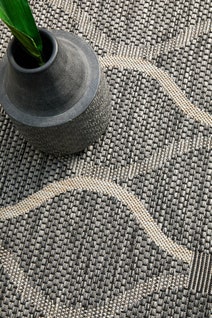 Rug Culture Terrace Oversize Black Rug 400X300CM - TER-5501-BLK-400X300 hero image