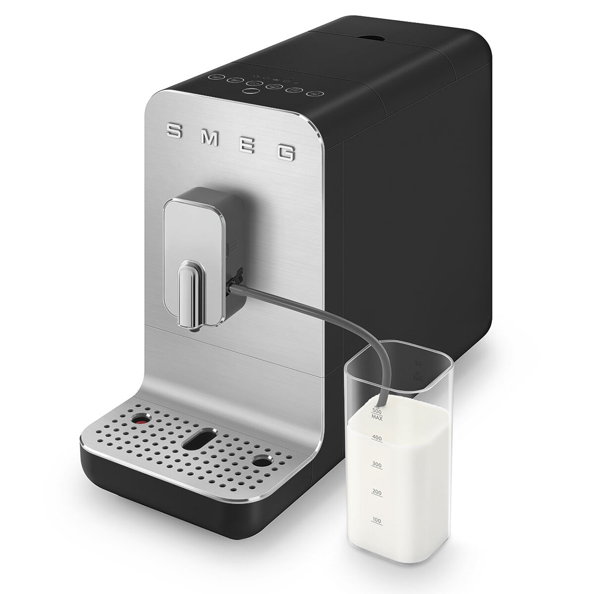 Smeg Automatic Coffee Machine with AutoMilk Black BCC13BLMAU hero image