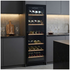 Cantina 116 Bottle Single Zone Wine Cabinet Black CCWIS116B image NaN