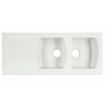 Turner Hastings Lusitano Double Bowl Sink with Reversible Drainer 7222 hero image
