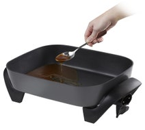 Sunbeam Compact Cafe Grill Sandwich Press & Contact Grill and Classic Banquet Fry Pan Pack GR8210FP5910 hero image