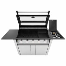 Beefeater 1600 Series SS Five Burner BBQ with Side Burner & Trolley BMG1651SA hero image