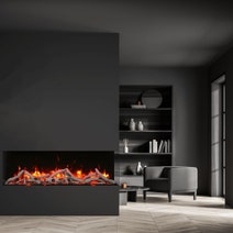 Remii 30 Inch Indoor 3 Sided Electric Fireplace 30-BAY-SLIM hero image
