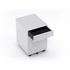 Jason.L  Mobile Pedestal with Filing Drawers Metal White MY-M-02W image NaN