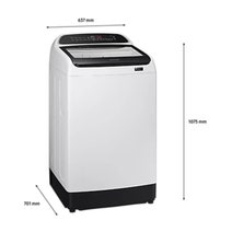 Samsung 9kg Top Load Washing Machine WA90T6250BW hero image