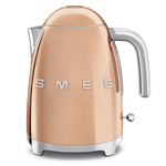 Smeg 50s Retro Style Electric Aesthetic Kettle Rose Gold KLF03RGAU hero image