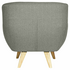 Ostro Bremer Grey Armchair Y23520BSKY33 image NaN