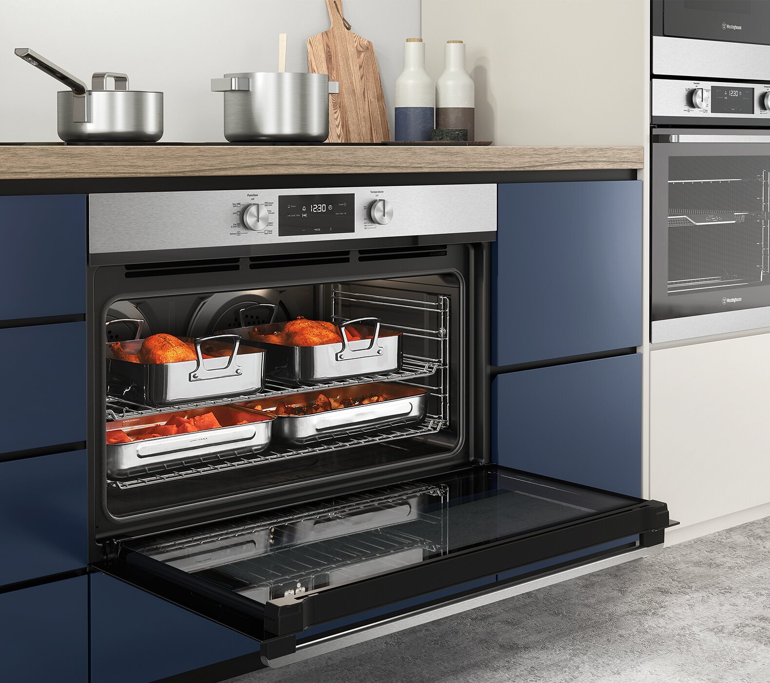 90cm electric oven built in cheap