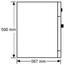 Emilia 60cm Natural Gas Off Grid Ready Built-In Oven Stainless Steel EMF61MVI hero image