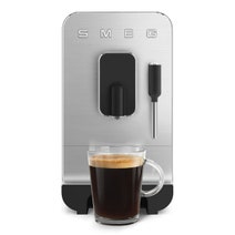 Smeg Bean To Cup Coffee Machine Black BCC12BLMAU hero image