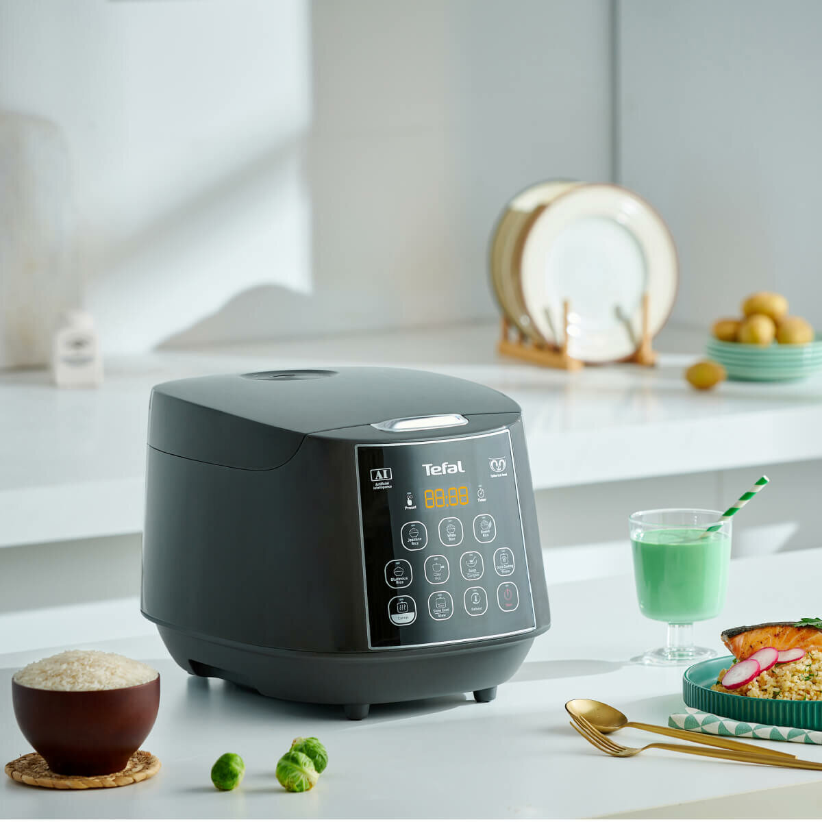 Tefal Easy Rice Slow Cooker Plus RK736 Appliances Online