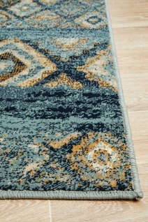 Rug Culture Oxford Extra Large Blue Rug 330X240CM - OXF-430-BLU-330X240 hero image