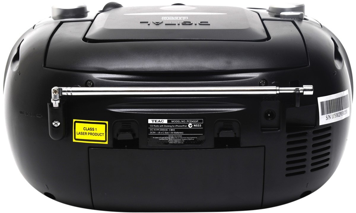 Teac PCD450IP Ipod Dock/Cd/Radio Boom Box hero image