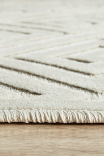 Rug Culture York Large Off White & Natural Rug 400X80CM - YRK-ALIC-WHT-400X80 hero image