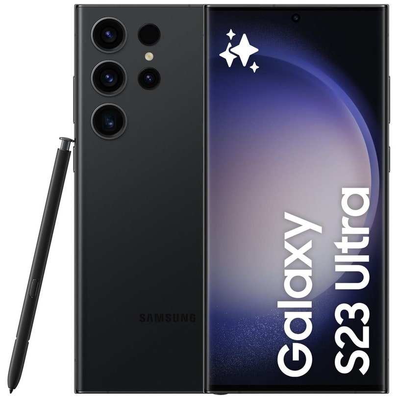 Samsung Galaxy S23 Ultra 256GB 5G Black SM-S918BZKASTS