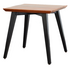 Reddie Vinny Square Side Table Natural Teak Top Black Base image NaN