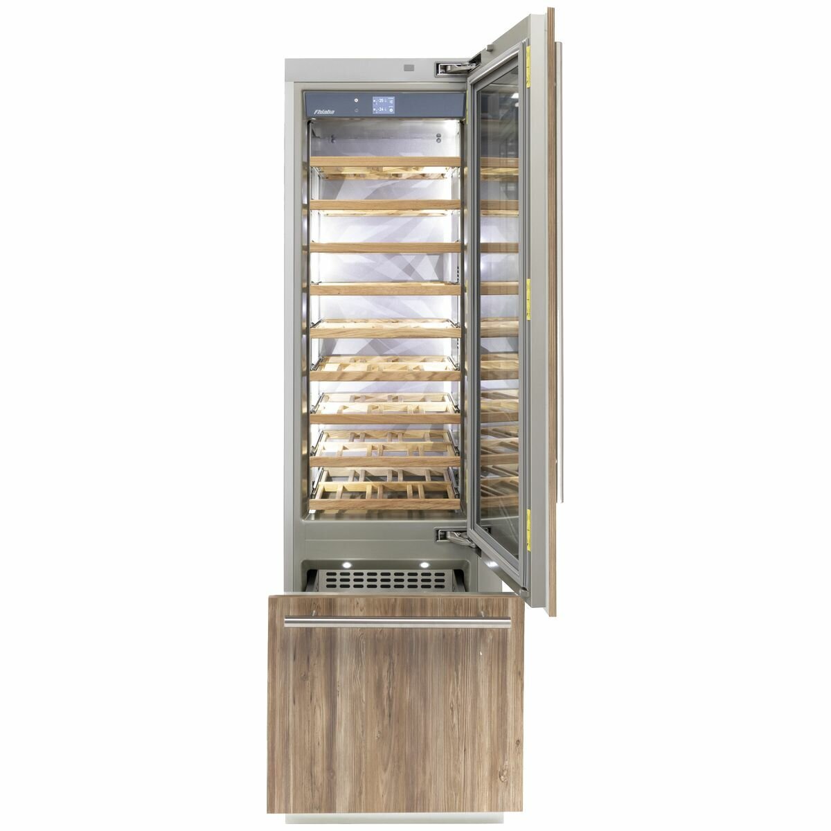 Fhiaba 600mm Integrated Wine Cabinet Trimode with Ice Maker - Right Hinge S5990TWT6 hero image