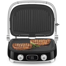 Smeg 50s Style Countertop Multifunctional Grill Black MGF01BLAU hero image