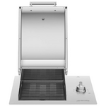 Smeg 60cm Universale Electric BBQ with Stainless Steel Lid BBQE60XAU hero image