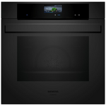 Siemens iQ700 60cm Pyrolytic Oven Matte Black HB976GMM1 hero image