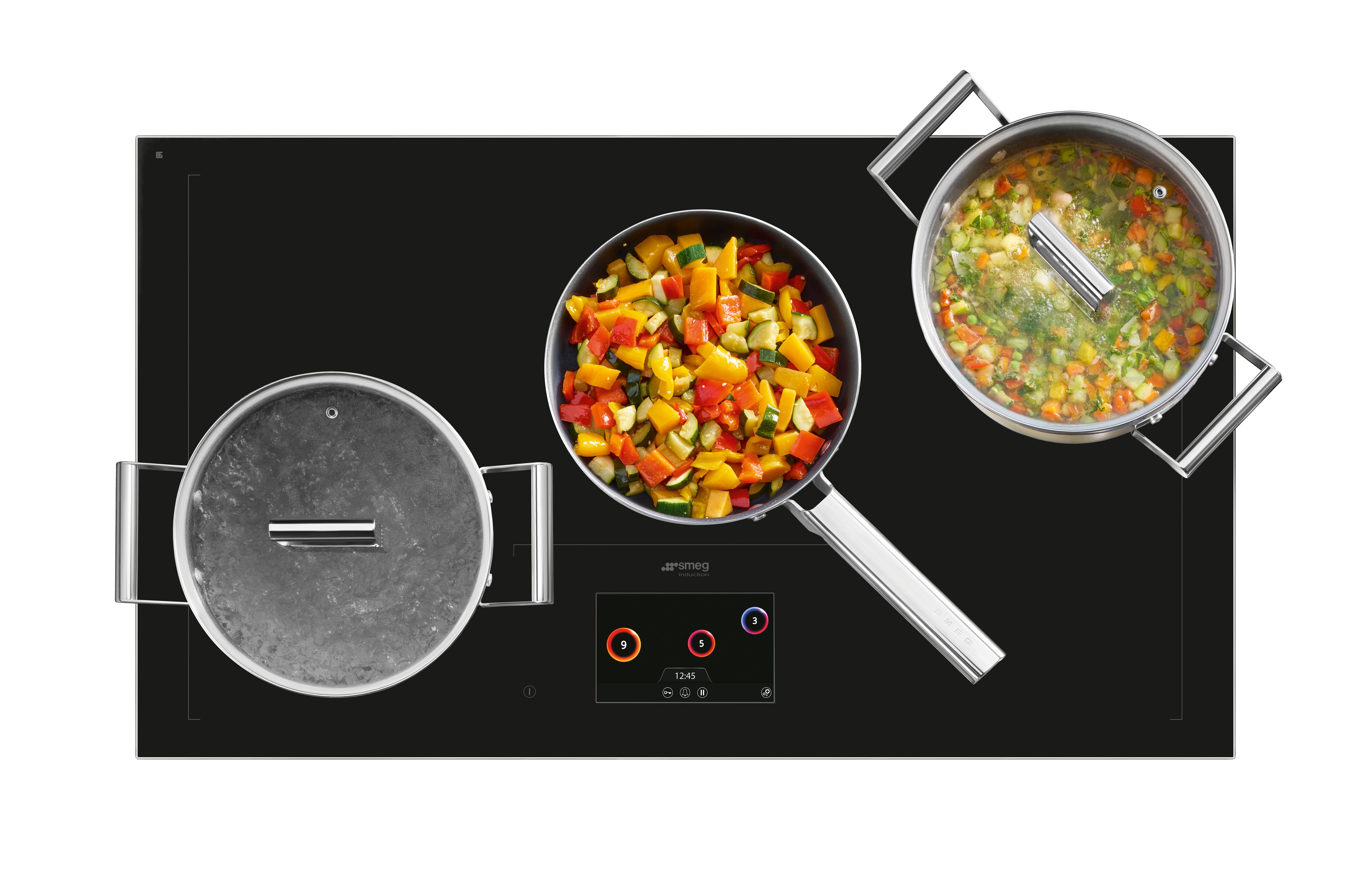 Smeg 93cm Linea Induction Cooktop SIA1963D hero image
