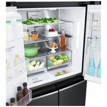 LG 637L French Door Fridge with Ice Maker & Water Dispenser GF-D706MBL hero image