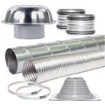 Sirius EASYROOF200M 200mm Metal Roof Ducting Kit hero image
