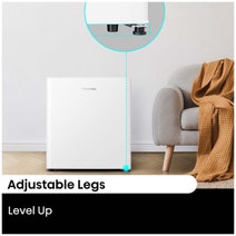 Hisense 45L Bar Fridge White HRBF46 hero image