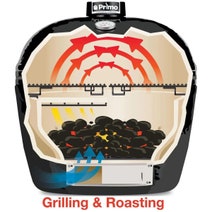 Primo Ceramic Grills LARGE Grill Head Only Black PGCLGHG hero image