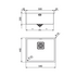 Artinox RADIU5040 Radius Single Bowl Undermount Sink image NaN