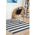 Rug Culture Seaside Medium Navy & White Rug 220X150CM - SSD4444-NVWH-220X150 image NaN