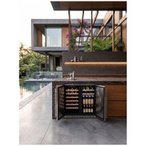 Bosston 180L Double Door Beer and Wine Alfresco Fridge BOS180W2D hero image