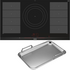 Siemens 90cm iQ700 Induction Cooktop with Large Teppanyaki Plate EX975LVC1E-HZ390512 image NaN