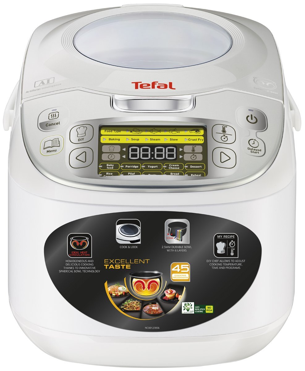 Tefal RK812 Fuzzy Spherical Pot 45 in 1 Rice and Multi Cooker