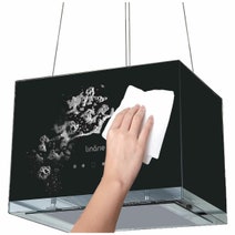 Linarie 50cm Island Rangehood Black RAHID50BG hero image