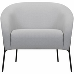 Kalona Lista Charcoal Armchair  - 222-1P-TX2520 hero image