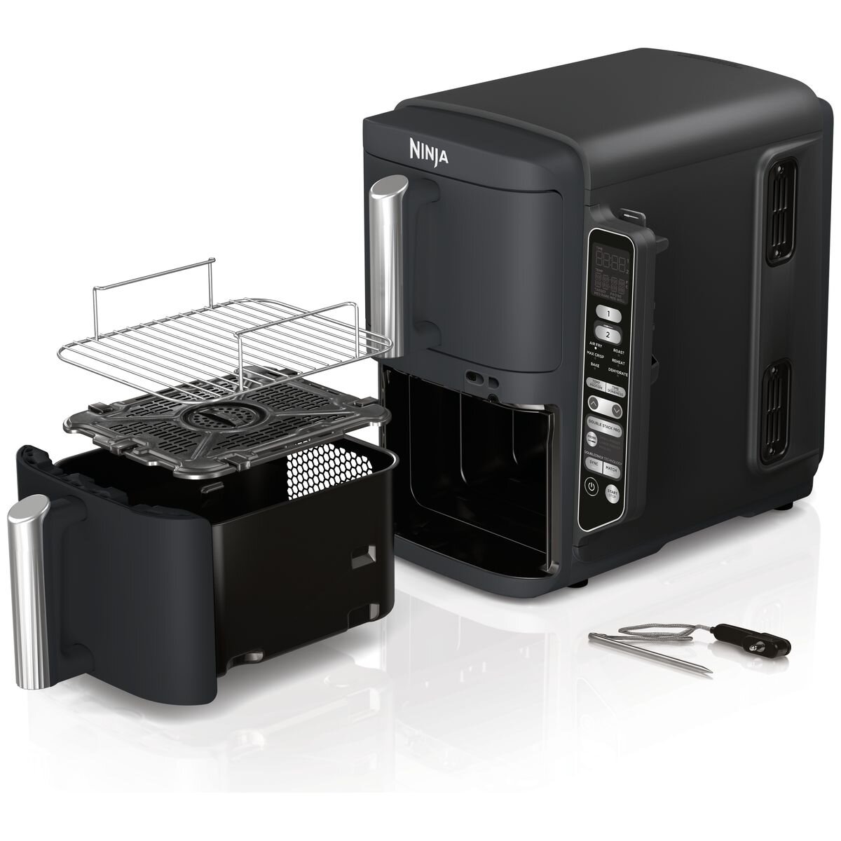 Ninja DoubleStack XXXL 9.5L Smart 2 Drawer Air Fryer SL451 hero image