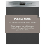 Smeg 60cm Universale Semi Integrated Stainless Steel Dishwasher DWAI6234X4 hero image