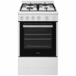 Euromaid 54cm Gas Upright Cooker White EFS54FC-SGW hero image