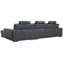 Kalona Ahlbeck Anthracite Three Seater Left Facing Chaise Sofa 6765-LAF-MS5002 hero image