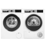 Bosch Series 8 9kg Front Load Washer & 9kg Heat Pump Dryer Laundry Package WGG24403AUWQG24201AU hero image