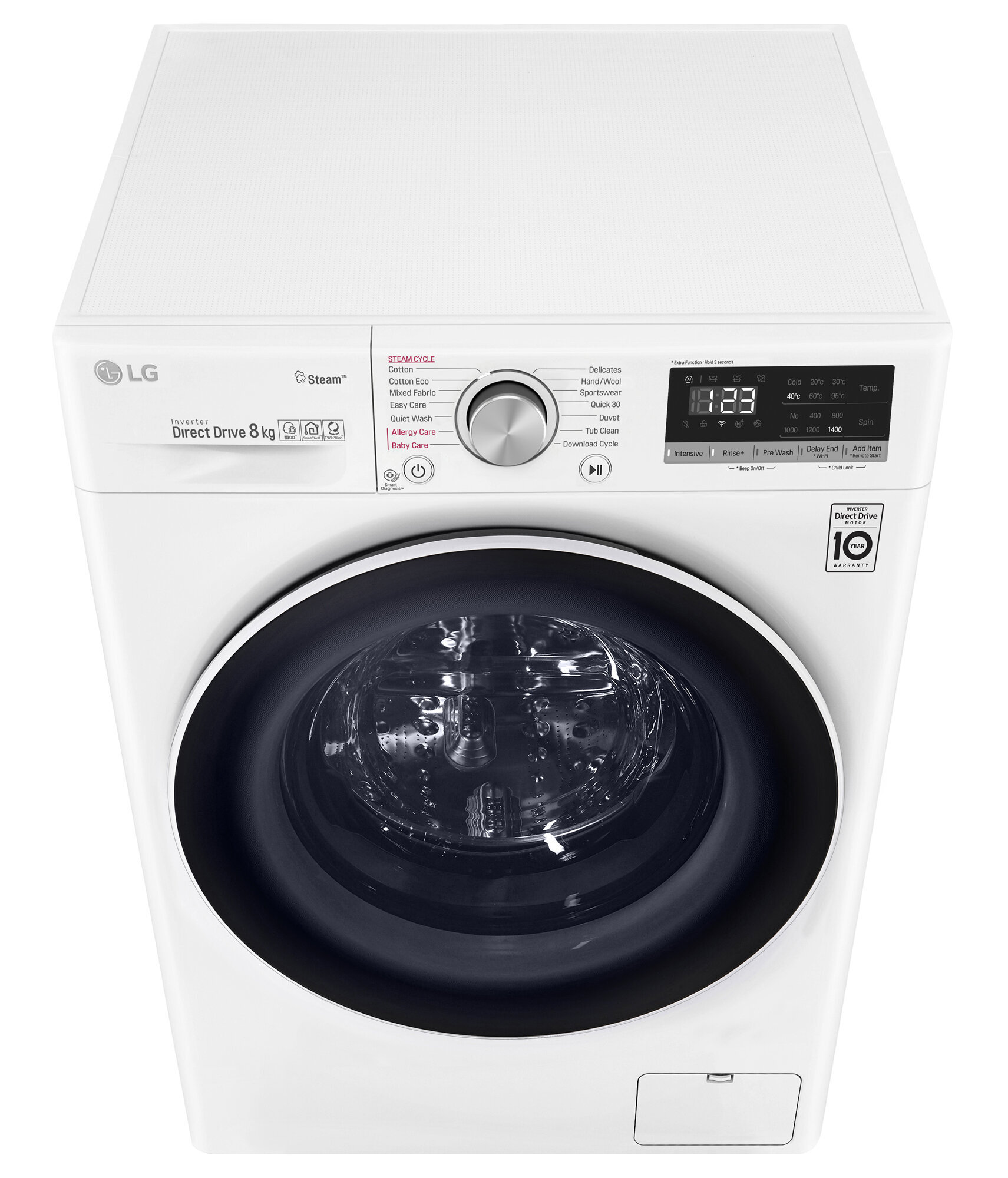 LG Series 5 8kg Front Load Washing Machine WV5 1408W Appliances