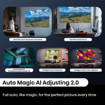 Hisense C2 4K Trichroma Laser Mini Projector C2H hero image