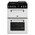 Belling 60cm Mini Richmond White Dual Fuel Freestanding Oven BMR60DODFW image NaN