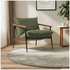 Zinus Wood and Metal Frame Armchair with Foam Cushion Green AU-USHSL4ZC-31B image NaN
