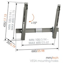 Vogel's THIN315 UltraThin Tilting TV Wall Mount for 40 to 65 Inch TVs hero image