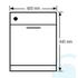 Bosch SMS50M28AU Serie 6 Freestanding Dishwasher image NaN
