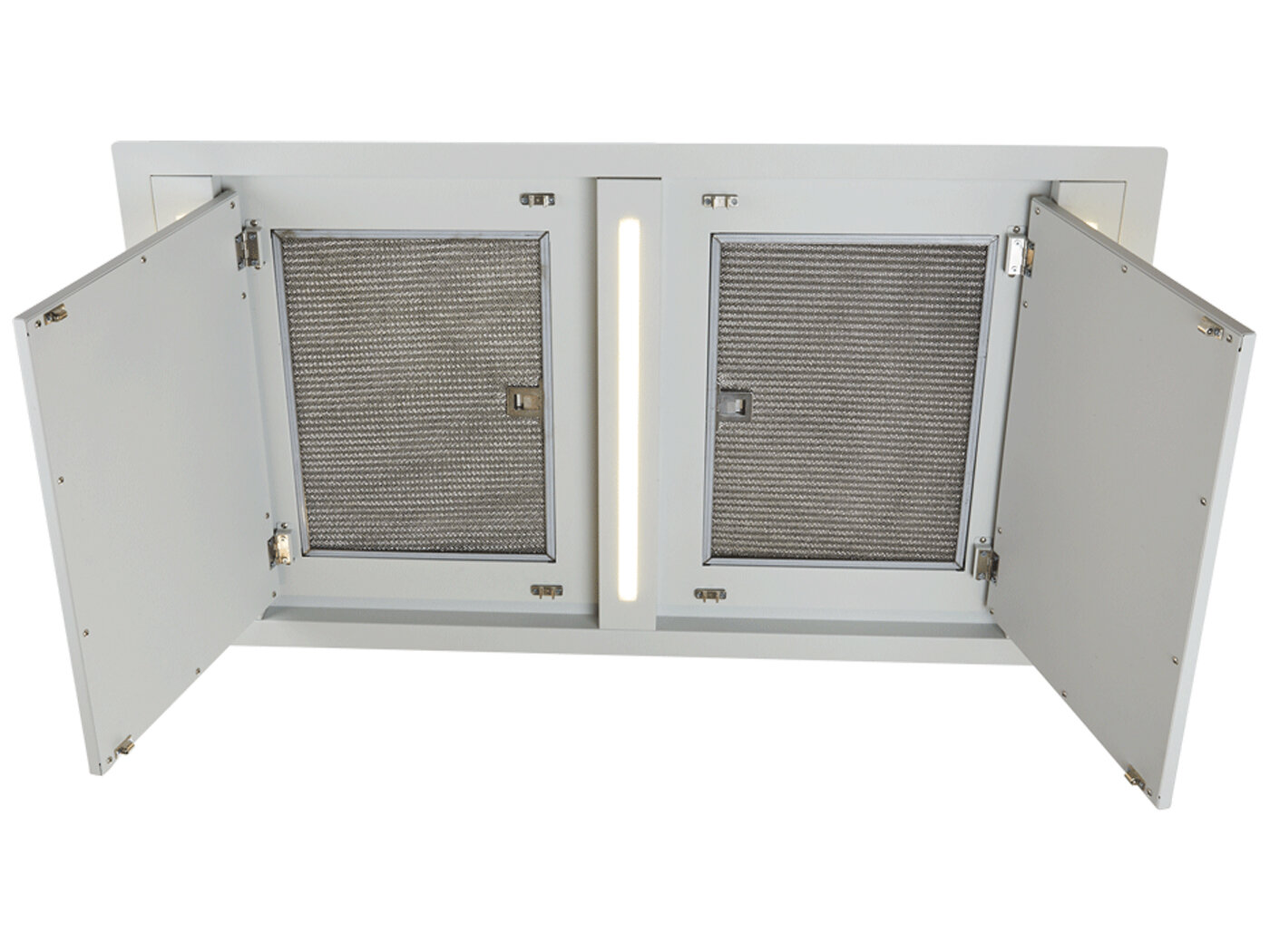 Schweigen 120cm White Ceiling Cassette Rangehood with ISO Drive SP Twin Motors SCC1200W-SP2PAK hero image