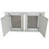 Schweigen 120cm White Ceiling Cassette Rangehood with ISO Drive SP Twin Motors SCC1200W-SP2PAK image NaN