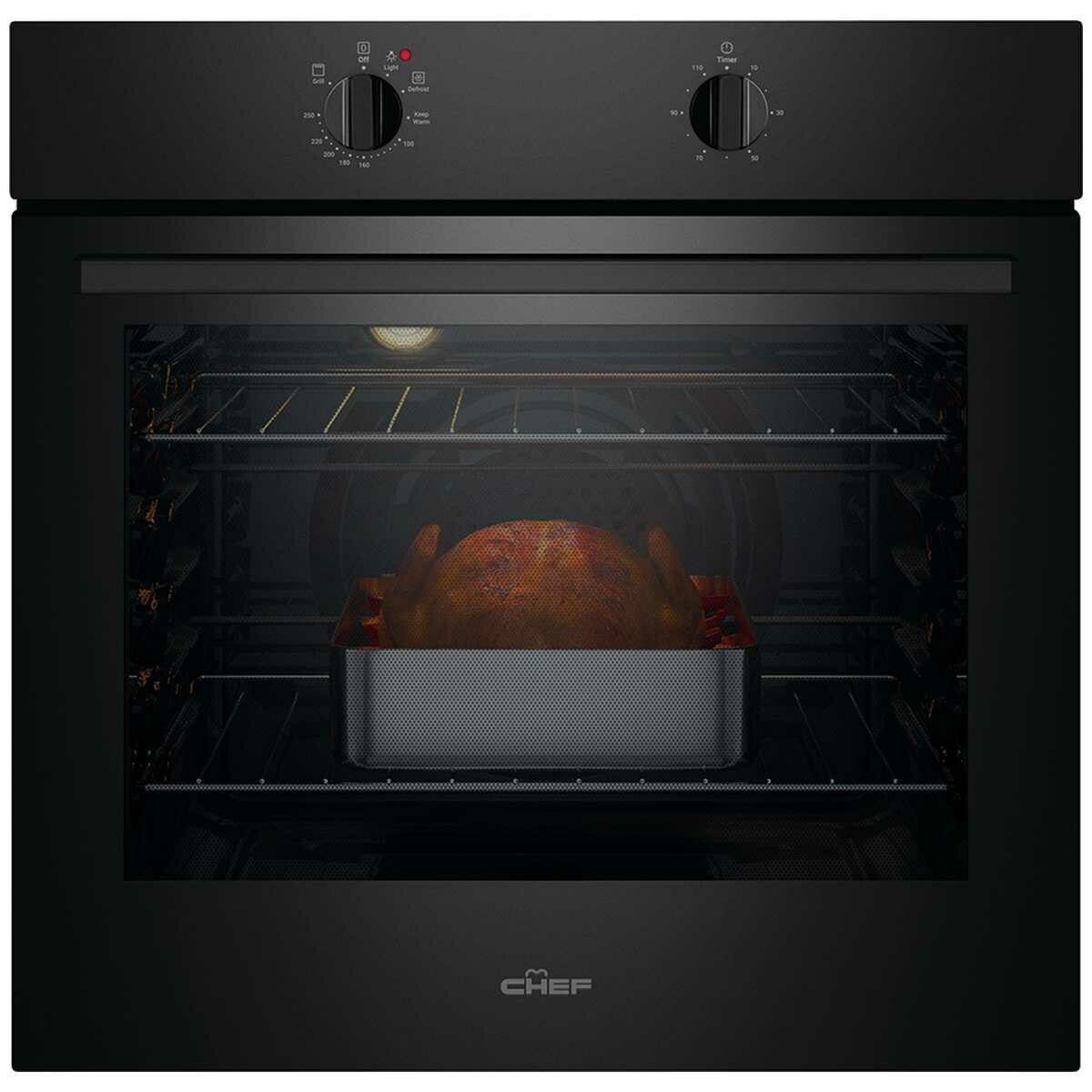 Built in oven with cheap plug attached